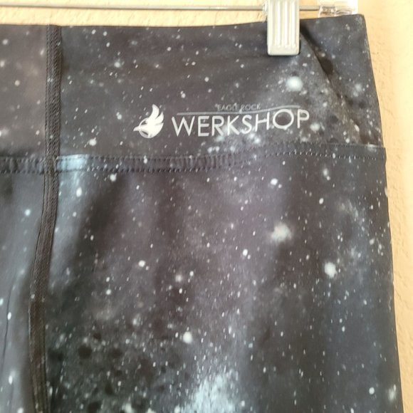Eagle Rock Werkshop Werkhard Moon Phases Womens Legging Size Large Active - Picture 7 of 9